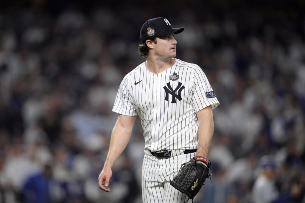 Yankees keep pitcher Gerrit Cole, void opt-out with addition year to keep him in New York through 2029: Reports