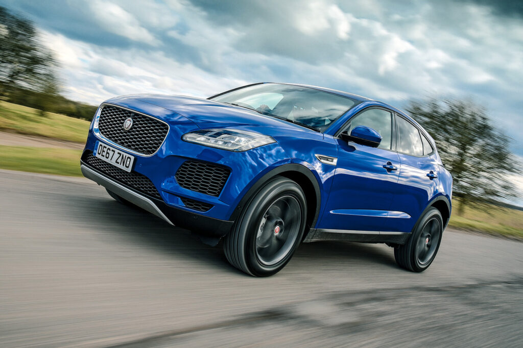 Jaguar E-Pace 2018 review hero front