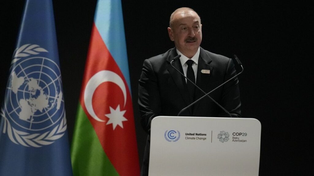 'Azerbaijan cannot impose any kind of solution' COP29's host says