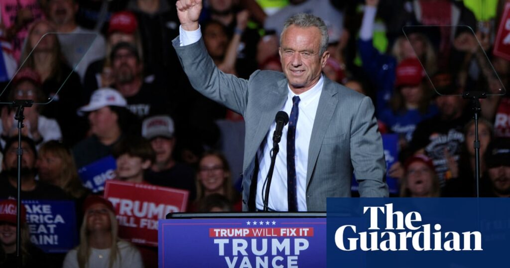 RFK Jr says Trump would push to remove fluoride from drinking water | US elections 2024