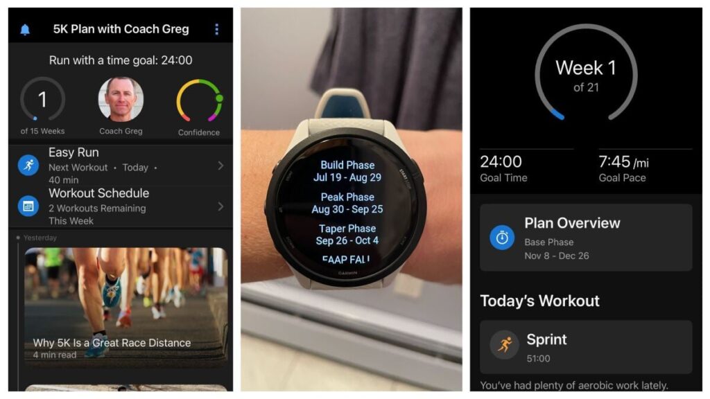 What It’s Like to Train for a Race With Garmin's Training Plans