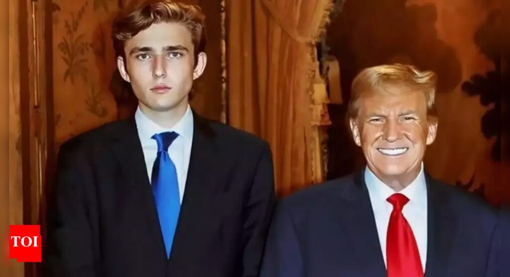 When NYU friends asked Barron Trump who he voted for he says he doesn't ...