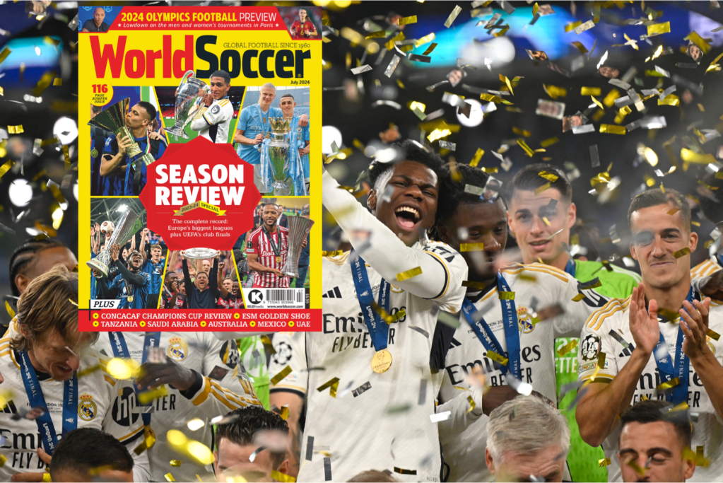 Out now: World Soccer July 2024