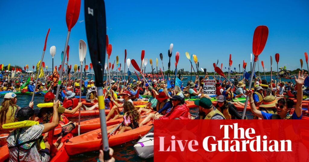 Australia politics live: Minns government misusing its power in ‘hell bent’ push to stop Newcastle coal protest, activists say | Australian politics