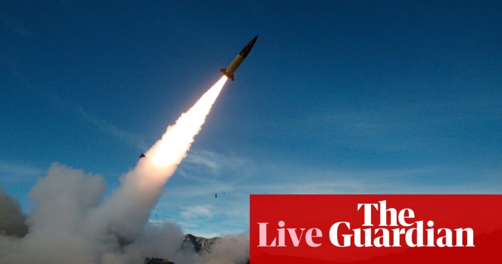 Moscow says first Ukrainian attack on Russia with US-made missiles signals west wants to escalate conflict – Russia-Ukraine war live | Ukraine