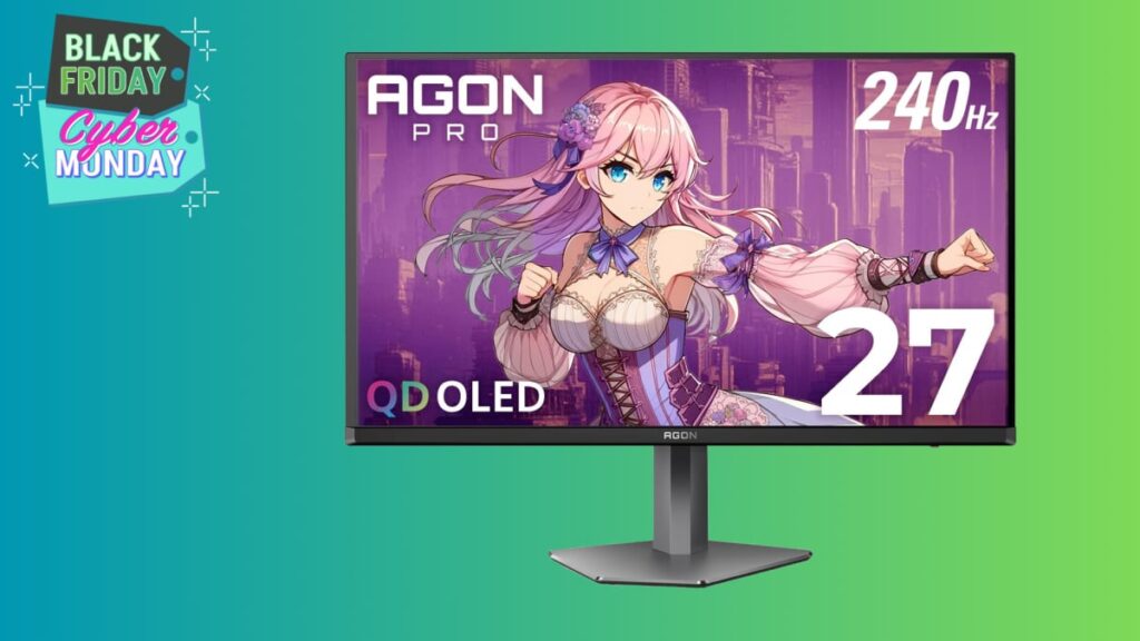 This AOC Agon Pro Gaming Monitor Is $400 for Black Friday