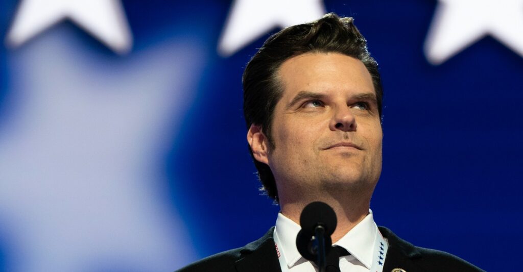 Either Way, Matt Gaetz Wins