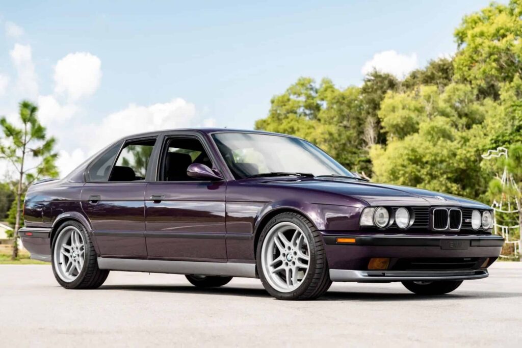 The 3.8-Liter E34 M5 on Bring a Trailer