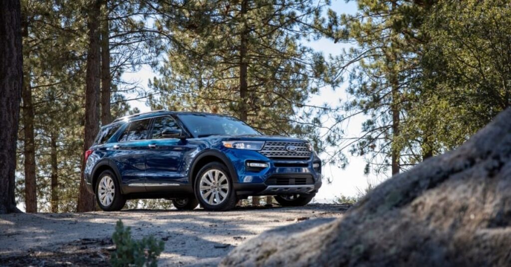 A photo showing a 2020 Ford Explorer