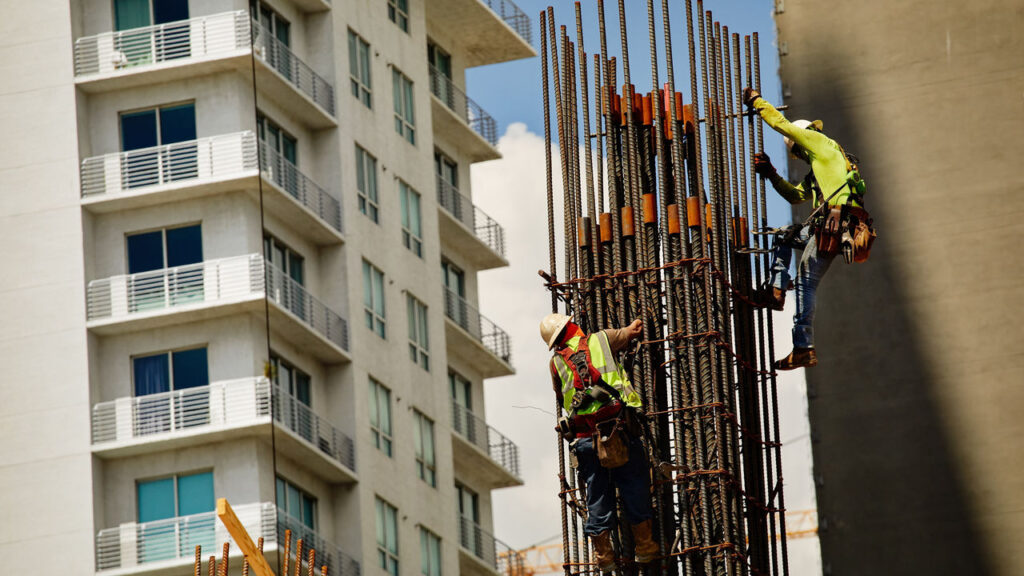 American men are getting back to work