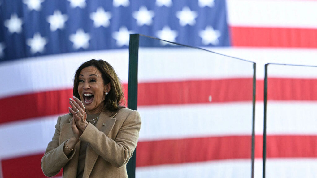 A much-watched poll from Iowa points to a Harris landslide