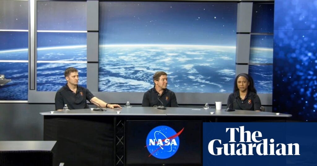 Astronauts tight-lipped about reason for hospital visit after 235 days in space | Nasa