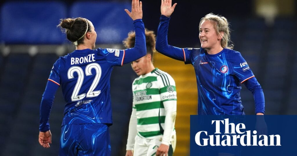 Lucy Bronze sets up win over Celtic as Chelsea advance to WCL quarter-finals | Women's Champions League