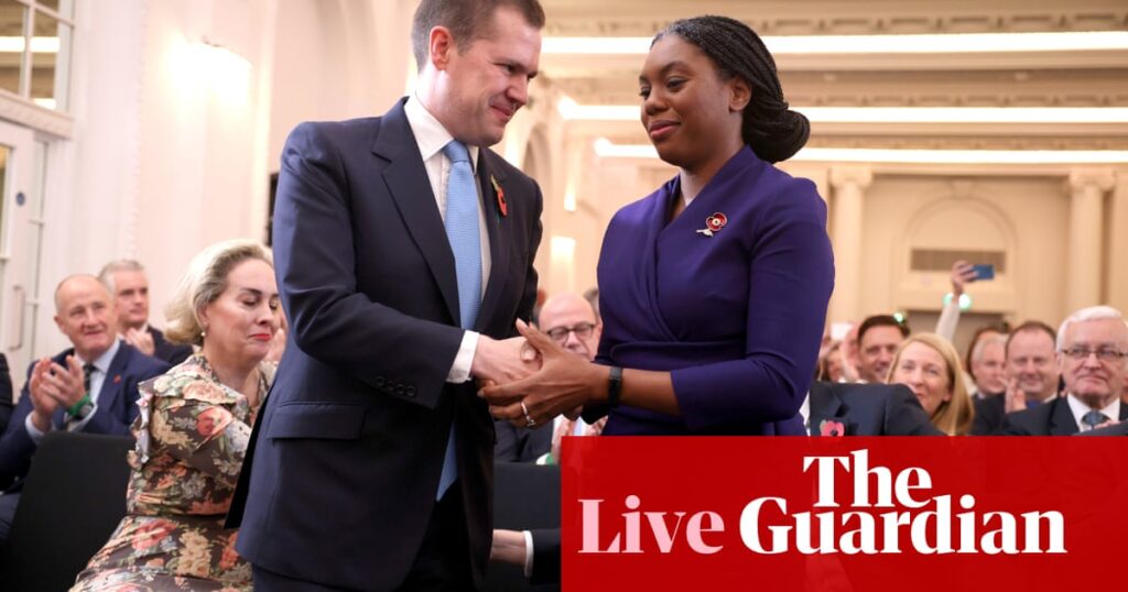 Tory leadership election live: Kemi Badenoch elected new Conservative leader | Politics