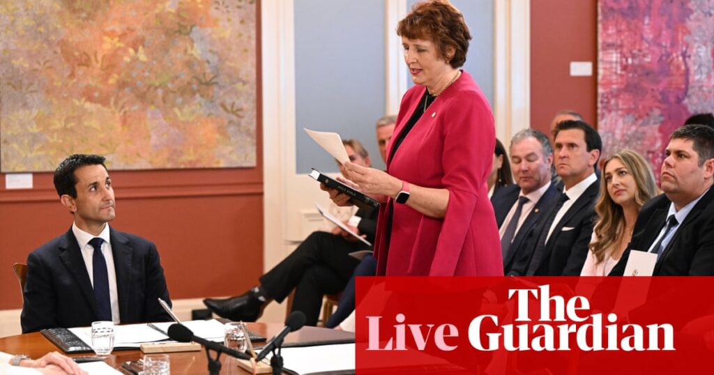 Australia politics live: chair of Queensland truth-telling inquiry says LNP’s decision to pause process ‘continues 165 years of government failing to listen’ | Australian politics