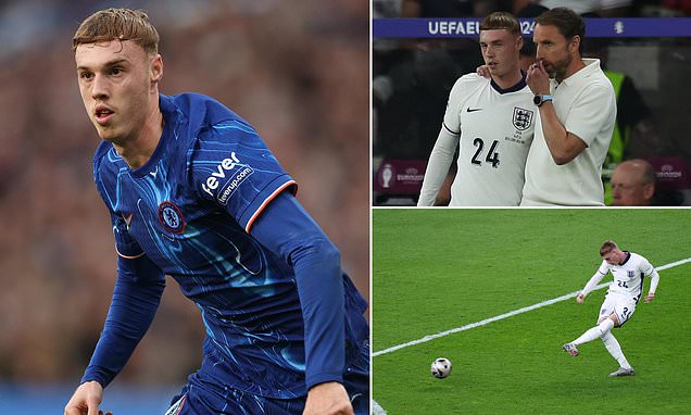 Cole Palmer reveals frustration over bit-part role for England at Euro 2024 as Chelsea star pinpoints the exact moment he was left thinking: 'Why not me?'