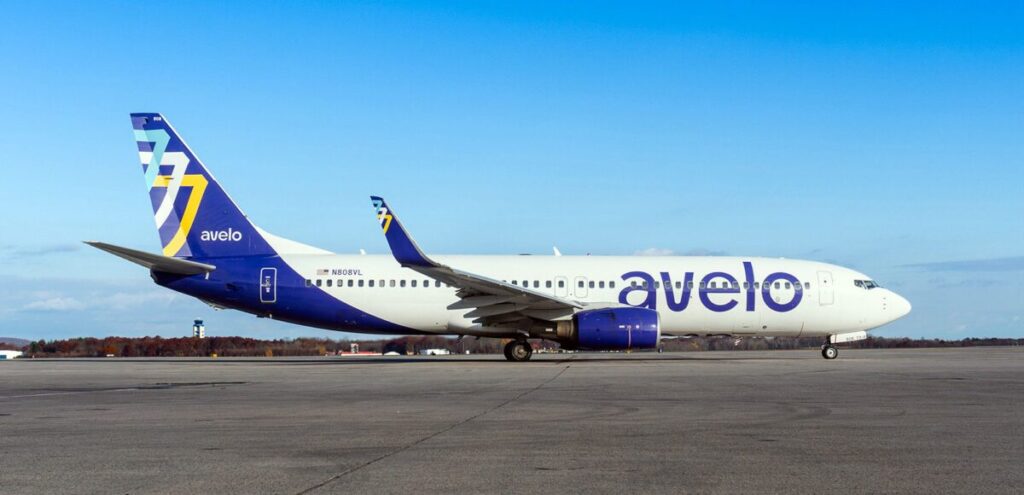 First Avelo flights takeoff from Bradley International Airport