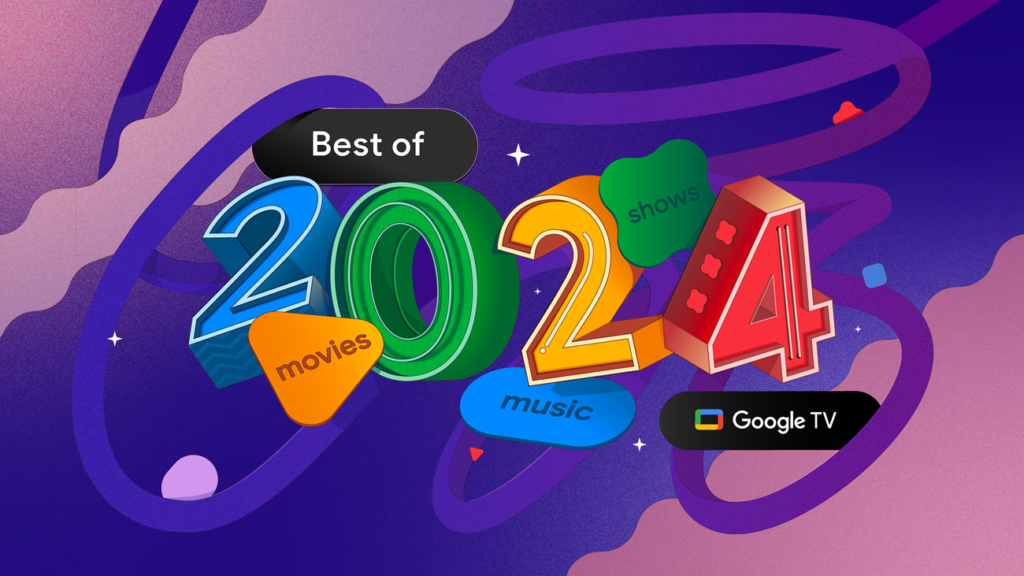 Google TV recaps top entertainment from 2024.