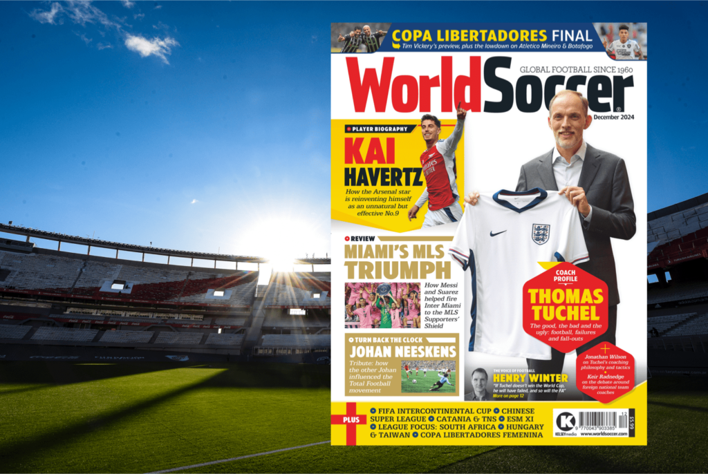 Out now: World Soccer December 2024