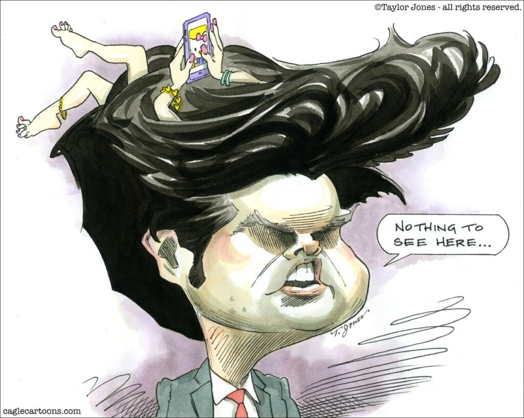 5 contentious cartoons about Matt Gaetz's AG nomination