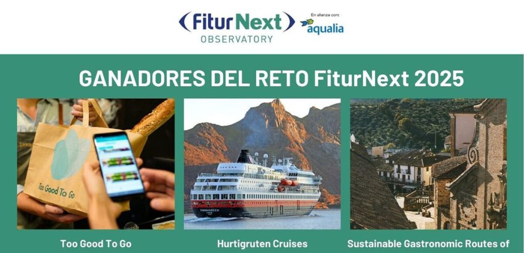 FiturNext Observatory announces the winning initiatives of the 2025 Challenge