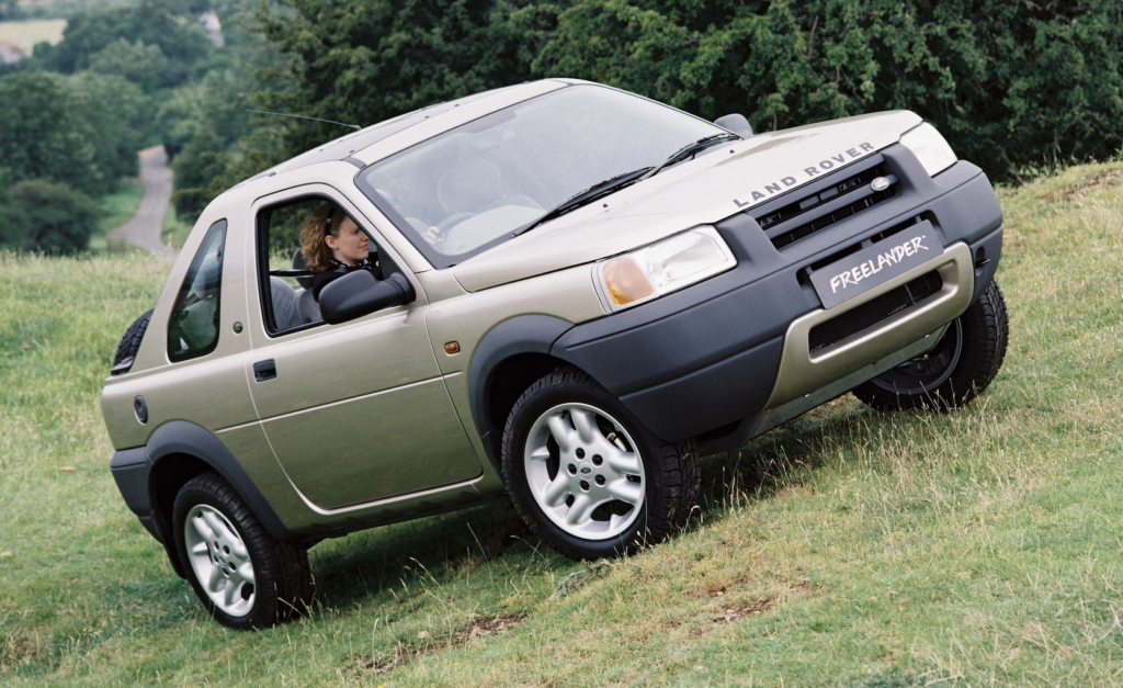 Freelander: another JLR brand, outside the house