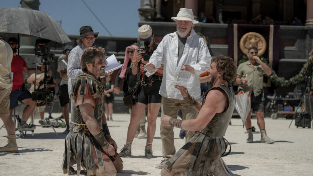 Gladiator II Star Praises Ridley Scott's Unmatched Stylistic Skills