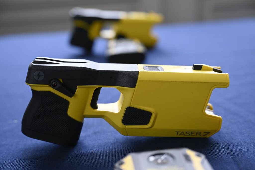 Axon Shares Surge as Taser Maker Tops Estimates