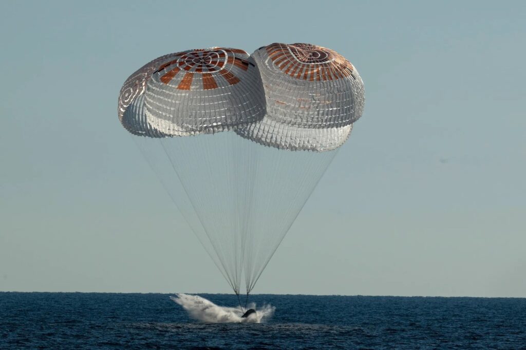 NASA's SpaceX Crew 8 splashed down off the coast of Florida on October 25, 2024.