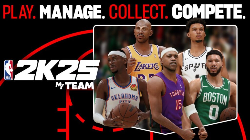 NBA 2K25: MyTEAM launches on Android and iOS in November, pre-registrations open