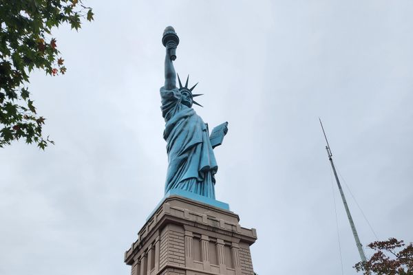 Japan's Biggest Statue of Liberty – Oirase, Japan