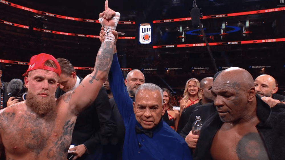 Jake Paul Wins Mike Tyson Fight; Netflix Rumble Lasts All Eight Rounds