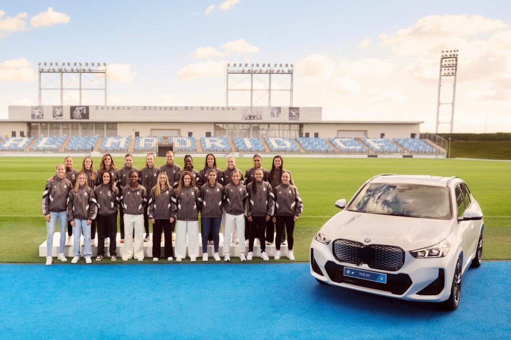 Real Madrid Women's Football Team Takes Delivery Of New BMWs