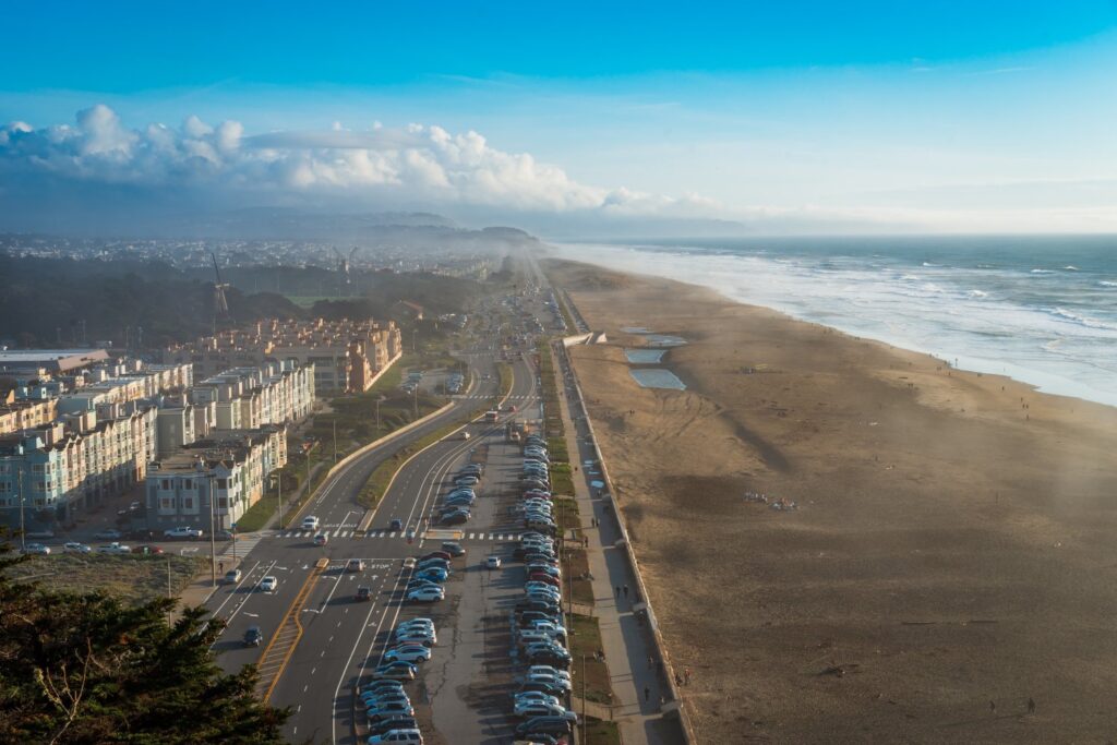 Great Highway Ocean Beach San Francisco