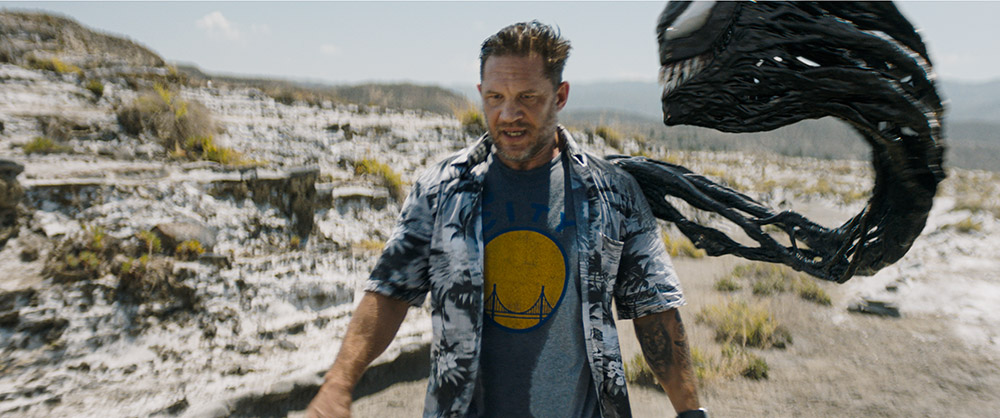 Tom Hardy stars as Eddie Brock/Venom in Columbia Pictures Venom The Last Dance