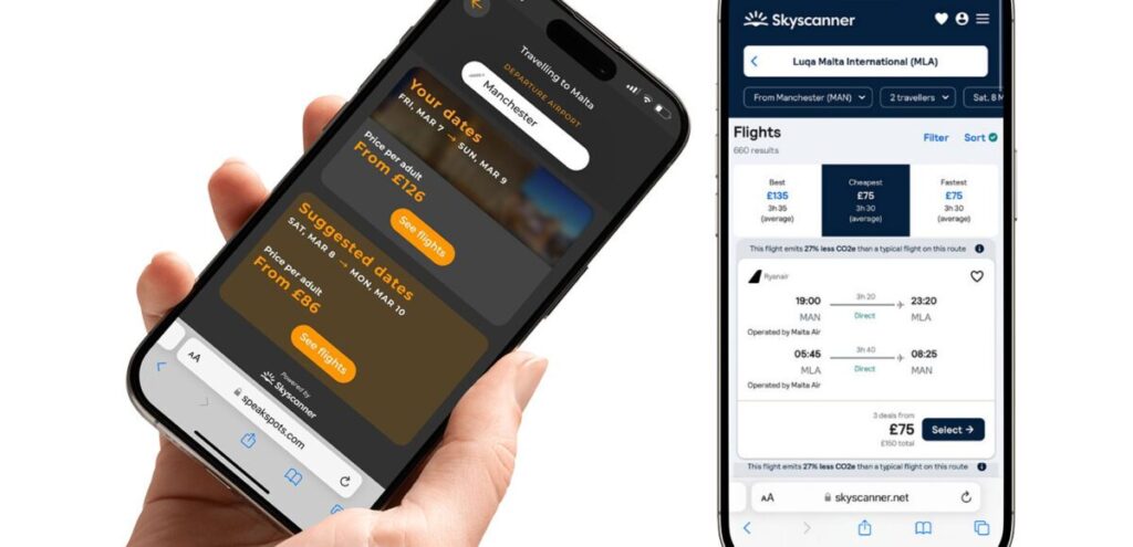 Smart travel planner Speakspots.com launches flights