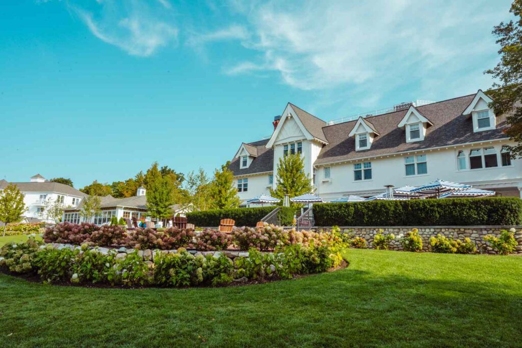 This 120-Year-Old Lakeside Inn in Michigan Recently Reopened After a $40 Million Renovation