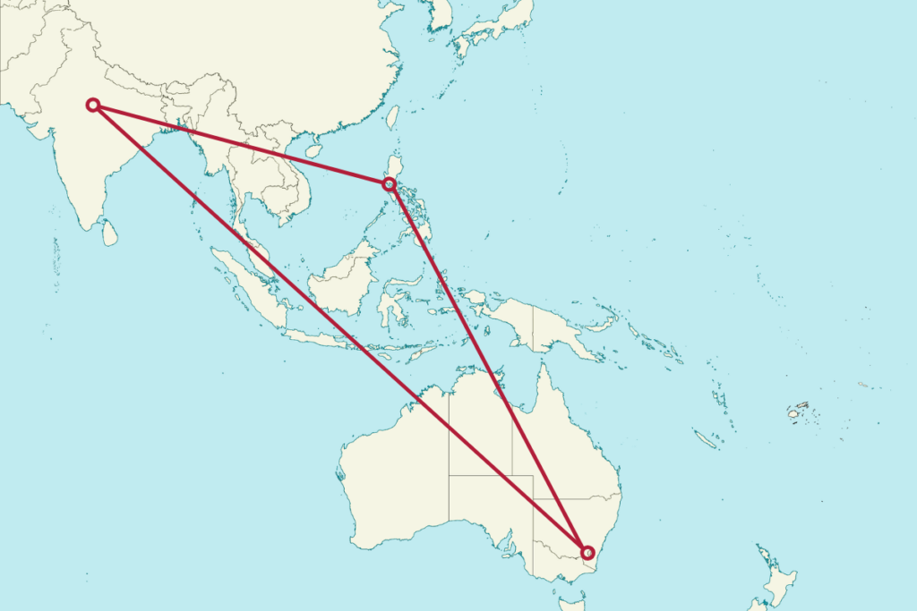 India and Philippines speak different strategic languages. Australia must be multilingual