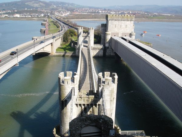 Conwy Suspension Bridge – Conwy, Wales