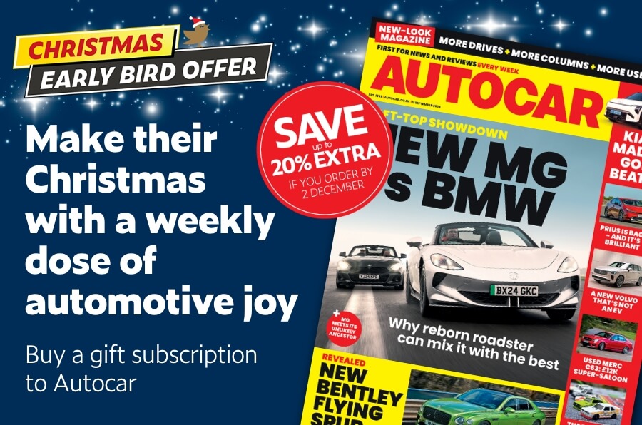 Subscribe to Autocar and save 54% this Christmas