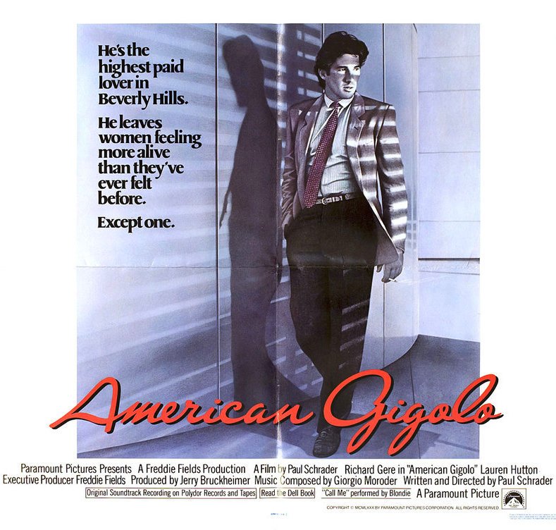 Richard Gere and American Gigolo (Erotic 80s Part 3) — You Must Remember This