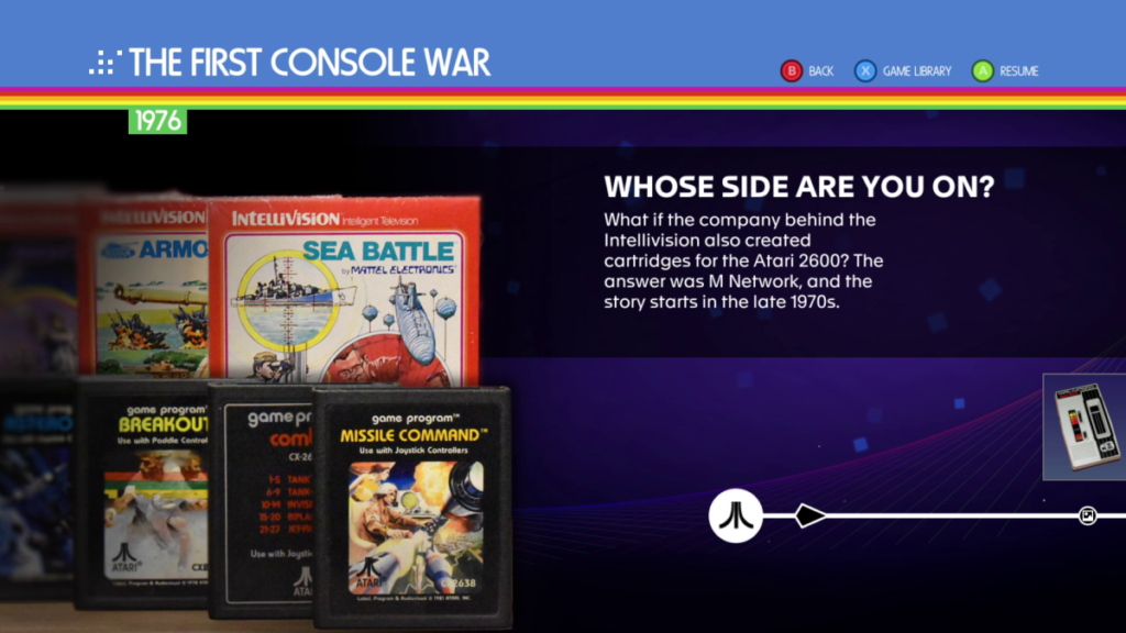 Atari 50's console-war expansion adds 19 more games on November 8