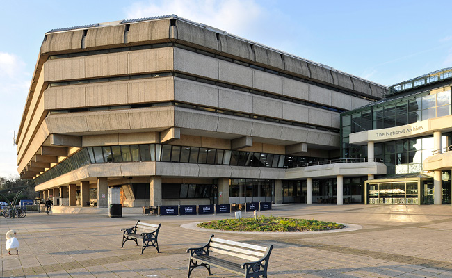 A view of the 1970s part of The National Archives