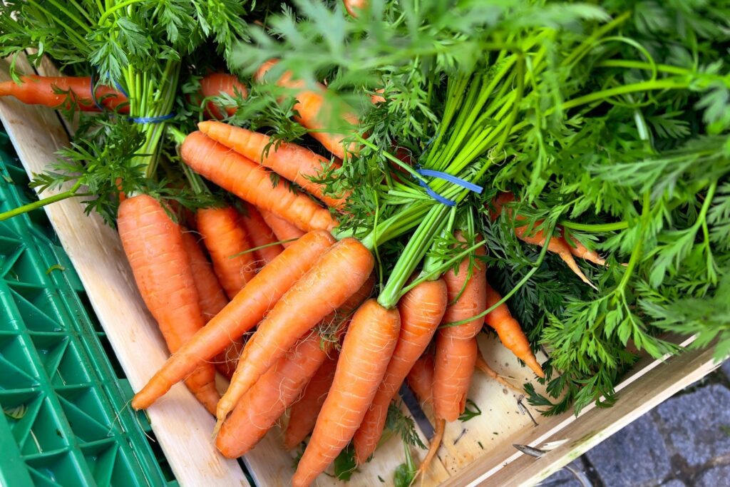 At least 39 people have gotten sick and one person has died from eating tainted carrots.