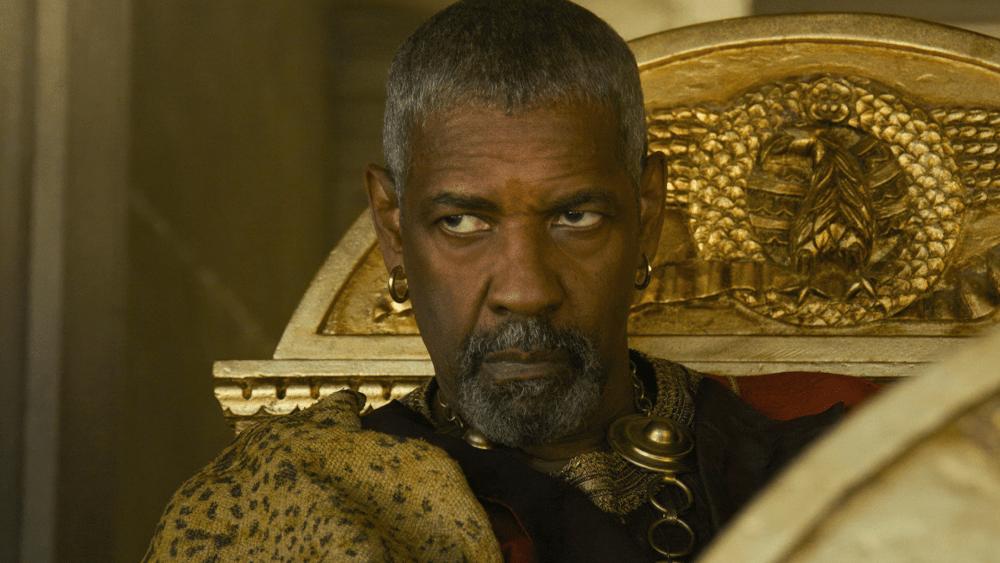 Denzel Washington's 'Gladiator 2' Gay Kiss 'Didn't Happen,' Says Ridley Scott