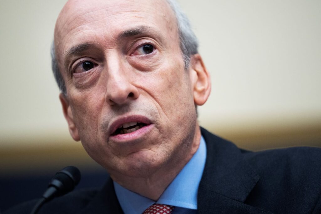 SEC Chair Gary Gensler is a top target fo the crypto industry.