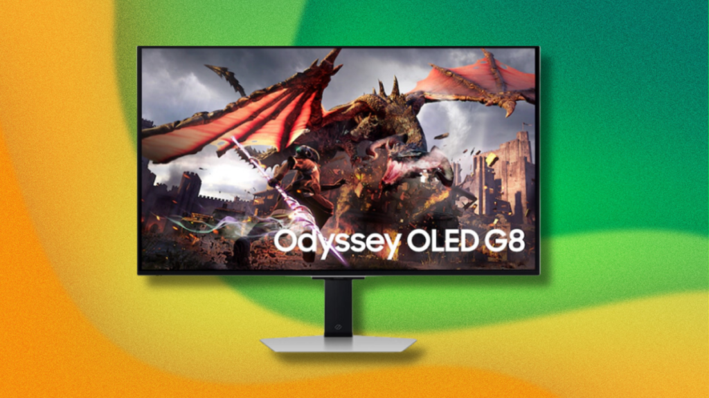 BOGO deal: Buy one Samsung Odyssey G8 OLED gaming monitor and get a 27-inch for free