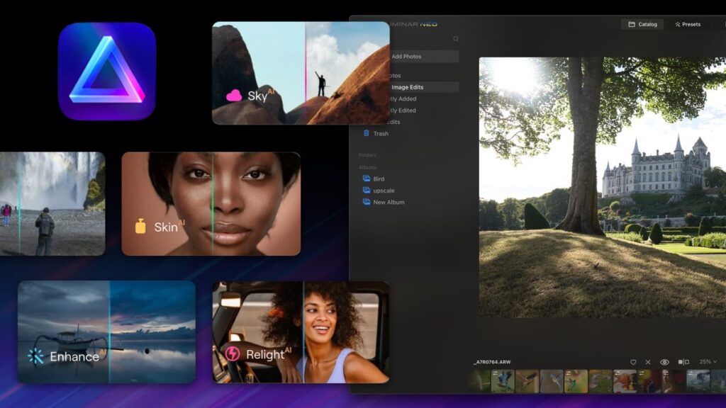 Luminar photo editing bundle on sale
