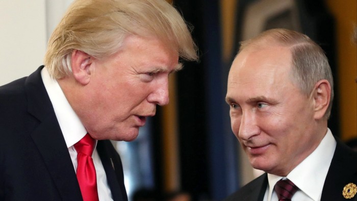 Donald Trump and Vladimir Putin. Trump’s election victory has reconfirmed Putin’s view that the west is so politically unstable that policies can drastically change with every election cycle