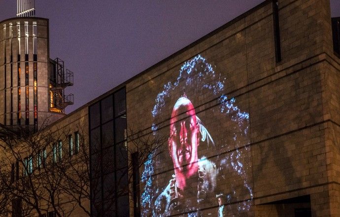 Cities Are Projecting Their History Onto Streets and Buildings After Dark